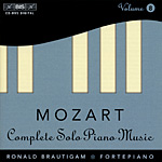 Mozart: Das Gesamtwerk für Klavier solo (Vol. 8) / BIS