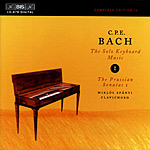 C.Ph.E. Bach, Das Gesamtwerk für Soloclavier Vol. 1 / BIS
