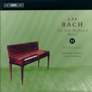 C.P.E. Bach, The Solo Keyboard Music Vol. 22 / BIS