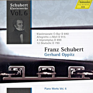 Franz Schubert Piano Works Vol. 6 / hänssler CLASSIC Franz Schubert Piano Works Vol. 6 / hänssler CLASSIC