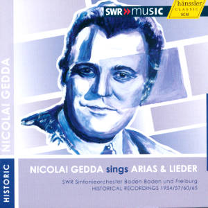 Nicolai Gedda sings Arias & Lieder / SWRmusic