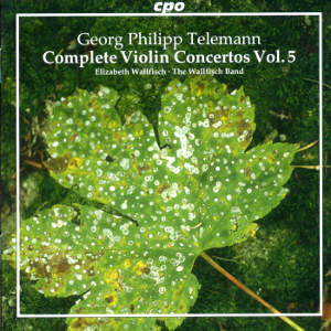 Georg Philipp Telemann, Violin concertos Vol. 5 / cpo