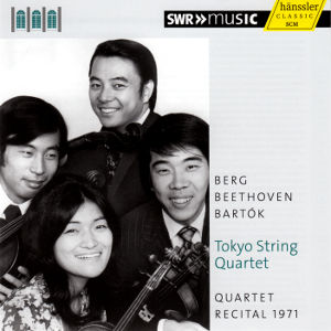 Tokyo String Quartet, Quartet Recital 1971 / SWRmusic