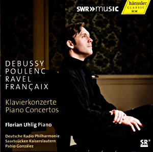 Debussy Poulenc Ravel Françaix, Klavierkonzerte / SWRmusic