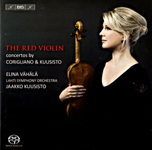 The Red Violin Concertos by Corigliano & Kuusisto / BIS