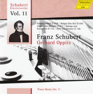 Franz Schubert Piano Works Vol. 11 / hänssler CLASSIC
