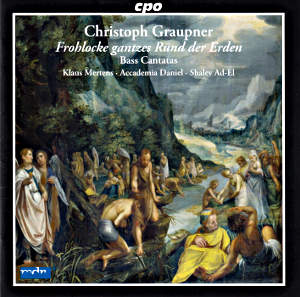 Christoph Graupner, Bass Cantatas / cpo