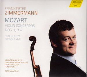 Frank Peter Zimmermann, W.A. Mozart / hänssler CLASSIC Frank Peter Zimmermann, W.A. Mozart / hänssler CLASSIC