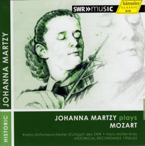 Johanna Martzy plays Mozart / SWRmusic Johanna Martzy plays Mozart / SWRmusic