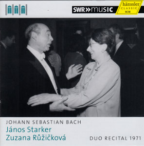 János Starker • Zuzana Růžičková Duo Recital 1971 / hänssler CLASSIC János Starker • Zuzana Růžičková Duo Recital 1971 / hänssler CLASSIC