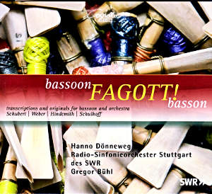 bassoon FAGOTT! bassoon, transcriptions and originals for bassoon and orchestra / Coviello Classics