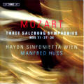 Wolfgang Amadeus Mozart, Three Salzburg Symphonies / BIS Wolfgang Amadeus Mozart, Three Salzburg Symphonies / BIS