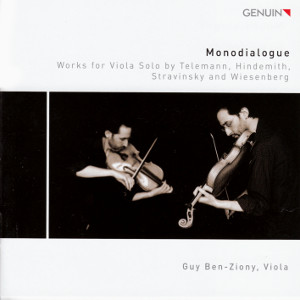 Monodialogue, Works for Viola Solo by Telemann, Hindemith, Stravinsky and Wiesenberg / Genuin Monodialogue, Works for Viola Solo by Telemann, Hindemith, Stravinsky and Wiesenberg / Genuin