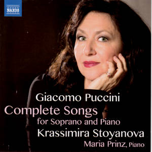 Giacomo Puccini, Complete Songs for Soprano and Piano / Naxos