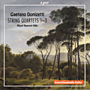 Gaetano Donizetti, String Quartets 1‒3 / cpo