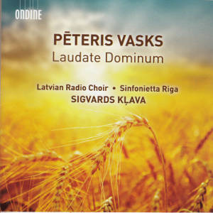 Pēteris Vasks, Laudate Dominum / Ondine Pēteris Vasks, Laudate Dominum / Ondine