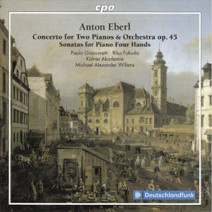 Anton Eberl, Concerto for Two Pianos & Orchestra op. 45 / cpo