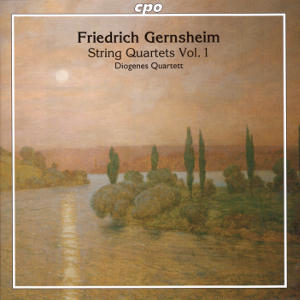 Friedrich Gernsheim, String Quartets Vol. 1 / cpo Friedrich Gernsheim, String Quartets Vol. 1 / cpo