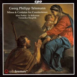 Georg Philipp Telemann, Missa & Cantatas for Countertenor / cpo Georg Philipp Telemann, Missa & Cantatas for Countertenor / cpo