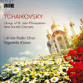 Pyotr Ilyich Tchaikovsky, Liturgy of St. John Chrysostom • Nine Sacred Choruses / Ondine Pyotr Ilyich Tchaikovsky, Liturgy of St. John Chrysostom • Nine Sacred Choruses / Ondine