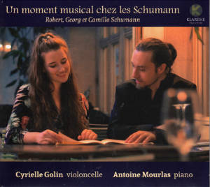 Un moment musical chez les Schumann, Robert, Georg et Camillo Schumann