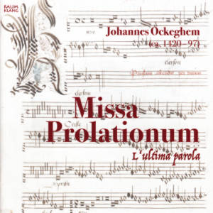 Johannes Ockeghem, Missa Prolationum