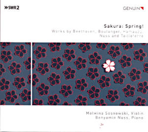 Sakura: Spring!, Works by Beethoven, Boulanger, Hamauzu, Nuss and Tailleferre