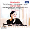 Hindemith, Clarinet Concerto • Clarinet Quartet • Sonata Hindemith, Clarinet Concerto • Clarinet Quartet • Sonata