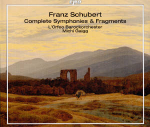 Franz Schubert, Complete Symphonies & Fragments