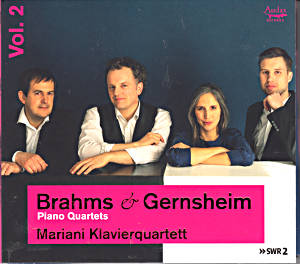 Brahms &Gernsheim, Piano Quartets