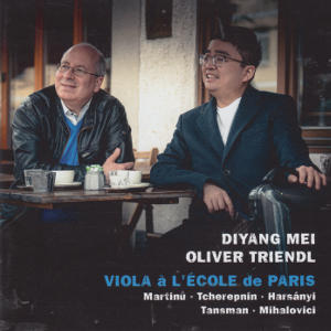 Viola à L'École de Paris, Martinů • Tcherepnin • Harsányi • Tansman • Mihalovici Viola à L'École de Paris, Martinů • Tcherepnin • Harsányi • Tansman • Mihalovici