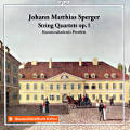 Johann Matthias Sperger, String Quartets op. 1 Johann Matthias Sperger, String Quartets op. 1