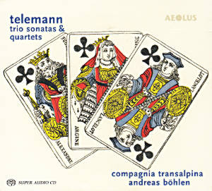 telemann, trio sonatas & quartets