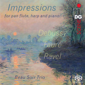 Impressions, for pan flute, harp and piano