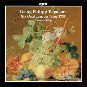 Georg Philipp Telemann, Six Quatuors ou Trios 1733 Georg Philipp Telemann, Six Quatuors ou Trios 1733