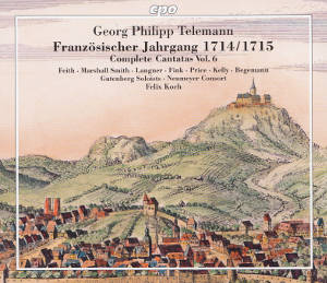 Georg Philipp Telemann, Französischer Jahrgang 1714/1715 • Complete Cantatas Vol. 6