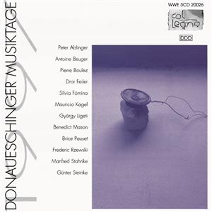 Donaueschinger Musiktage 1997, Werke von Feiler, Beuger, Stahnke, Fómina, Kagel, Pauset, Boulez, Ligeti / col legno