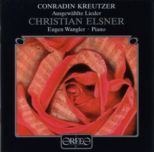 Conradin Kreutzer Lieder / Orfeo