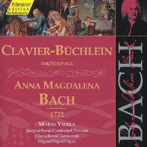 Clavier-Büchlein for Anna Magdalena Bach 1722 / hänssler CLASSIC