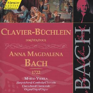 Clavier-Büchlein for Anna Magdalena Bach 1722 / hänssler CLASSIC Clavier-Büchlein for Anna Magdalena Bach 1722 / hänssler CLASSIC