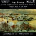 Sibelius – Sämtliche Jugendwerke für Violine und Klavier Vol. 2 / BIS Sibelius – Sämtliche Jugendwerke für Violine und Klavier Vol. 2 / BIS