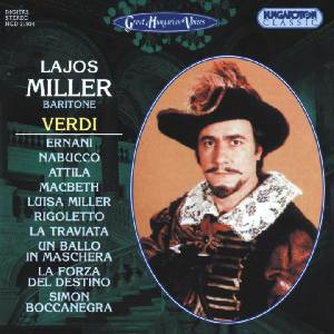Lajos Miller - Verdi-Arien / Hungaroton Lajos Miller - Verdi-Arien / Hungaroton