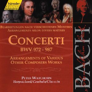 Concerti BWV 972-987 / hänssler CLASSIC Concerti BWV 972-987 / hänssler CLASSIC