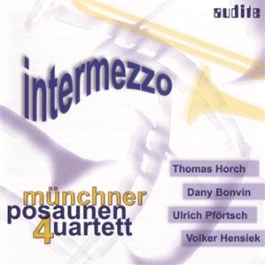 Intermezzo – Musik für Posaunenquartett, Werke von Peuerl, Pachelbel, Neri, Bach, Kraus, Winklhofer / Audite