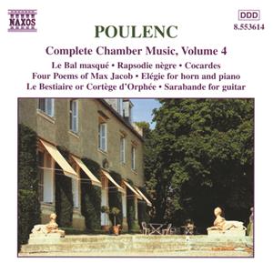 Poulenc – Die vollständige Kammermusik Vol. 4 / Naxos