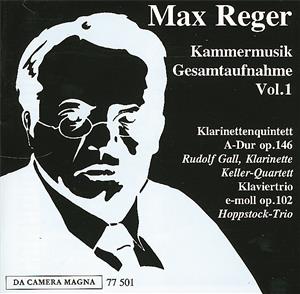Max Reger, Die gesamte Kammermusik von Reger / Da Camera Magna