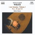 Sylvius Leopold Weiss Lute Sonatas, Volume 5 / Naxos Sylvius Leopold Weiss Lute Sonatas, Volume 5 / Naxos