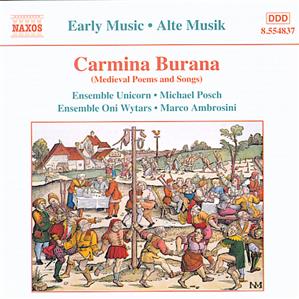 Carmina Burana Medieval Poems and Songs / Naxos