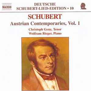 Deutsche Schubert-Lied-Edition 10 Austrian Contemporaries Vol. 1 – Schubert / Naxos