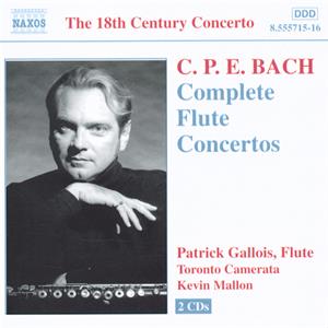 C.P.E. Bach, Complete Flute Concertos / Naxos